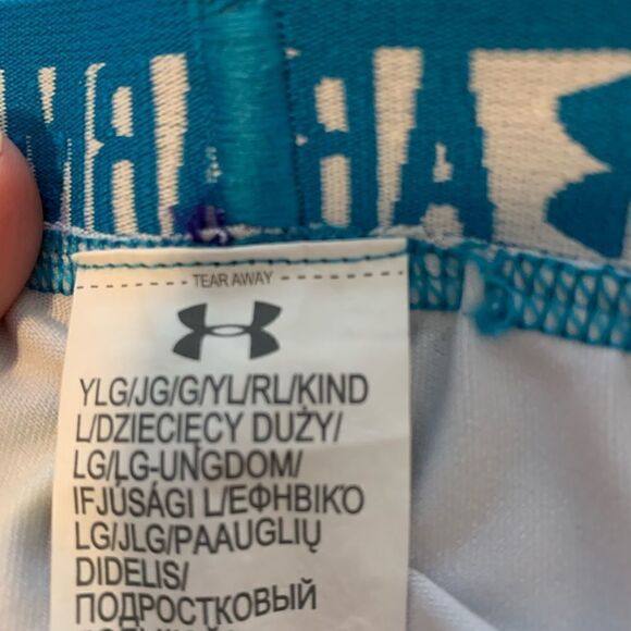 Under Armour Girls Athletic Pants.  Size:  YLG. - Picture 3 of 5